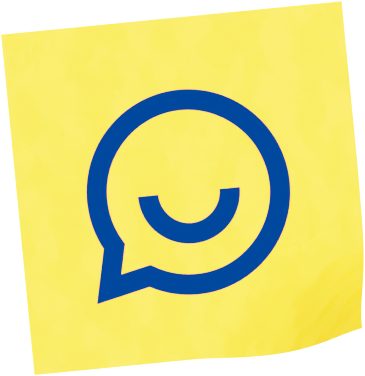 Smile icon sticker